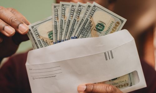 100 envelope saving challenge