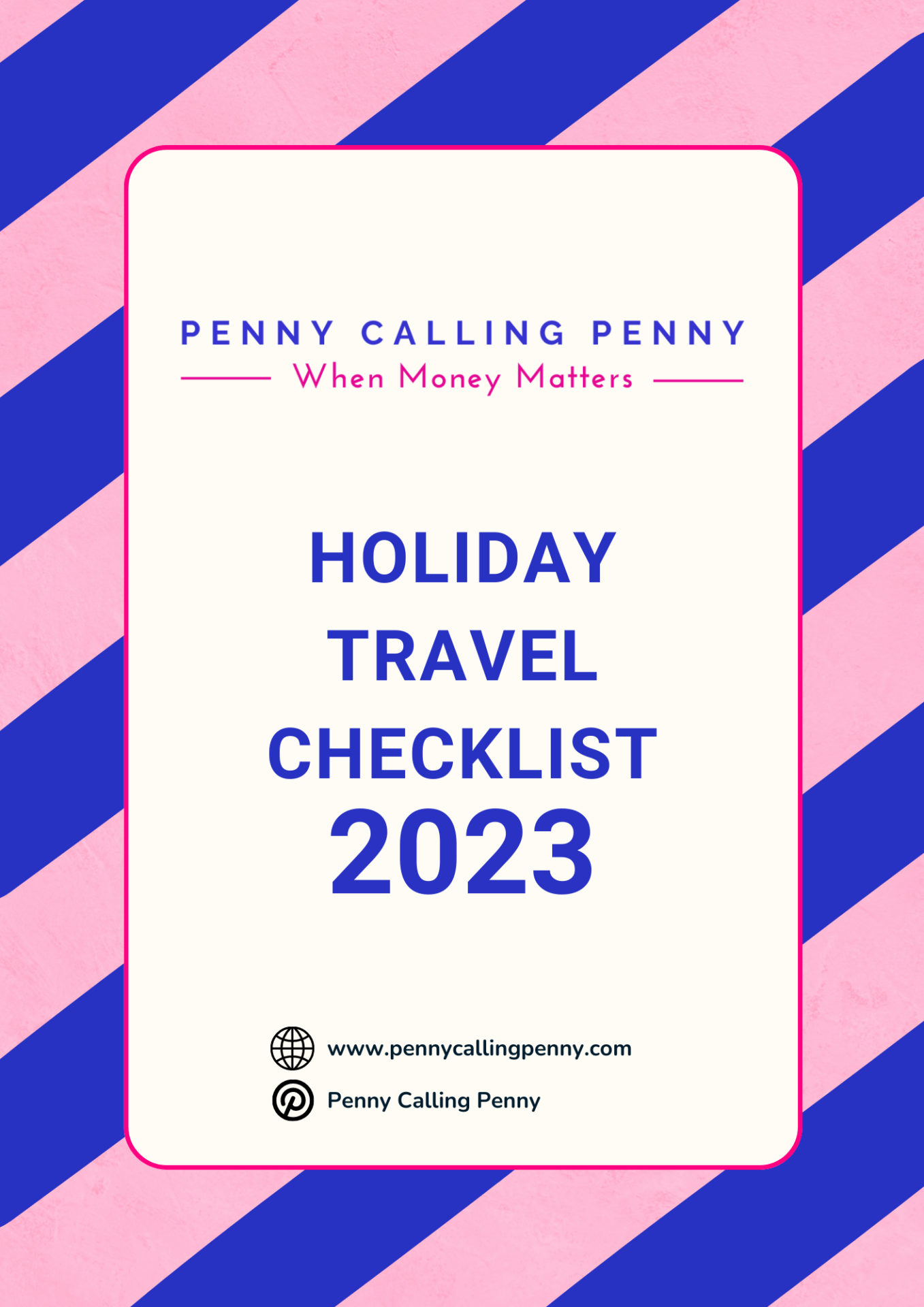 Holiday Travel Checklist 2022