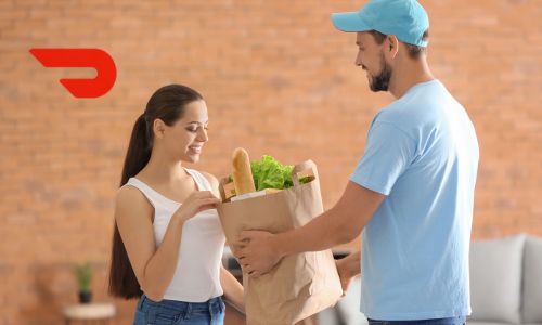 Deliver Food For DoorDash