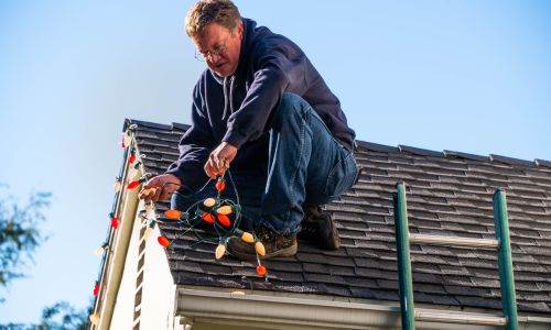 Install Christmas Lights