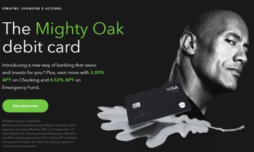 The Mighty Oak Debit Card