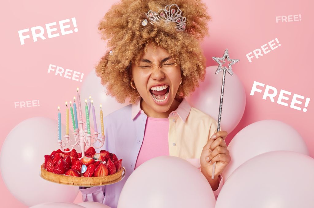 Free birthday stuff near me