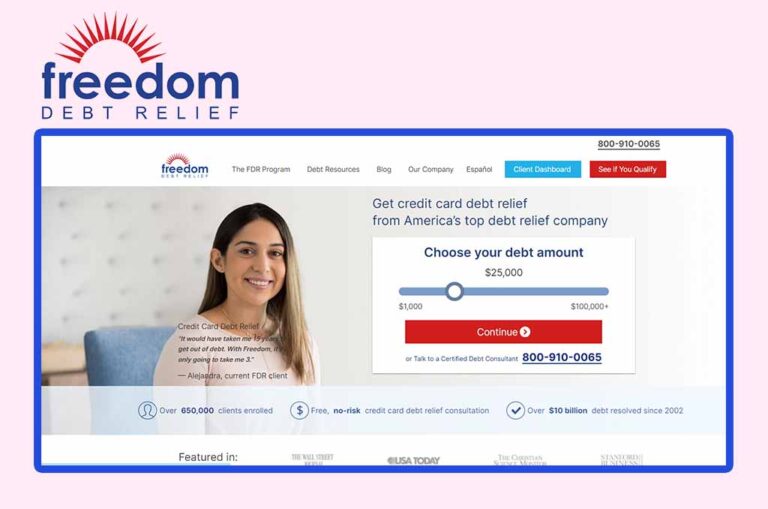 Freedom Debt Relief Review 2024